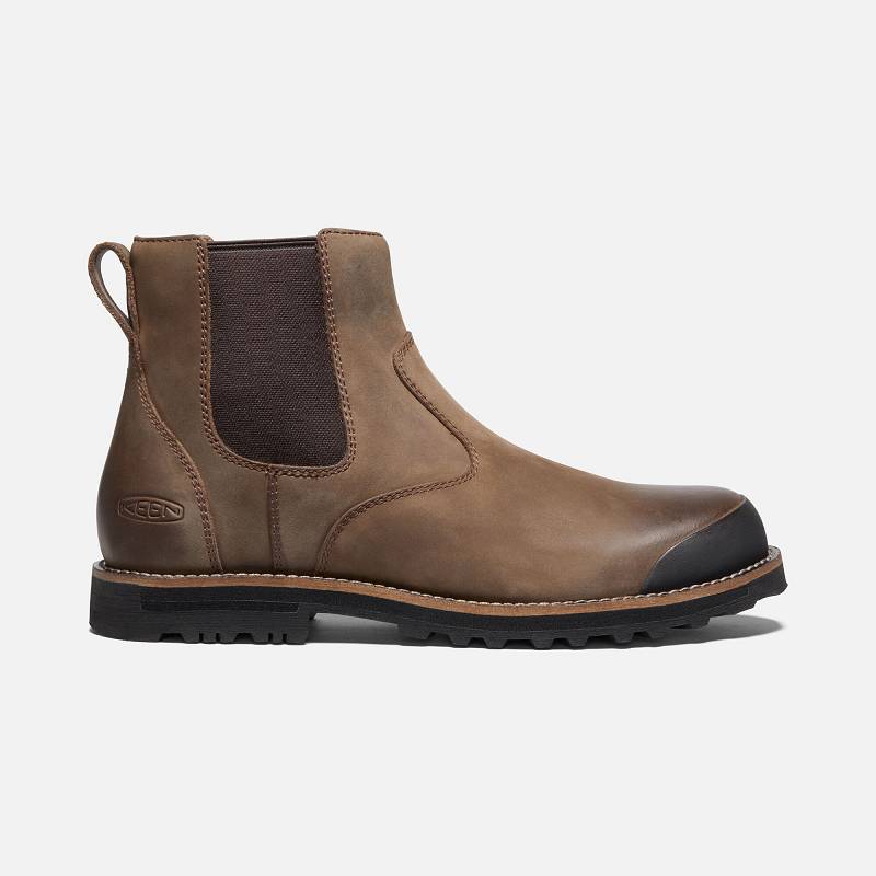 Keen The 59 II Chelsea Boots Herren DE-70541 Tawny - Keen Herrenschuhe Braun